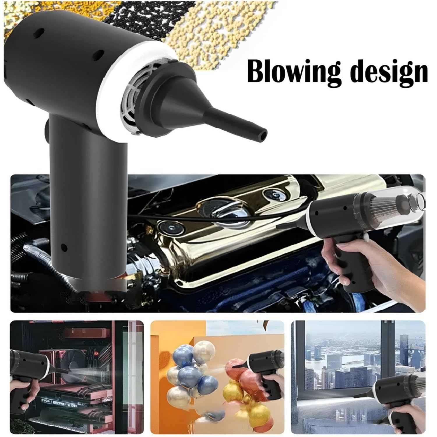 3 in 1 Car Vacuum Cleaner.
