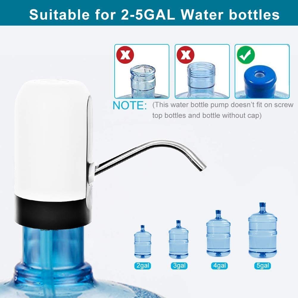 Automatic Wireless Water Can Dispenser Pump for 20 Litre Bottle Can.