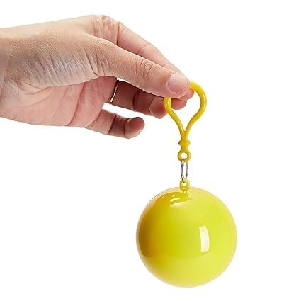 Disposable Emergency Ball Raincoat.