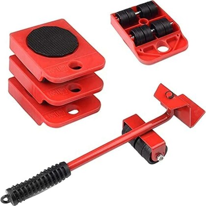 Furniture Lifter – Heavy Duty Furniture Moving Tool Set with Wheel Pads