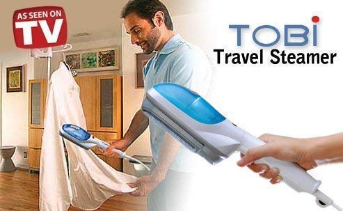 Tobi Steamer Iron Portable Garment Hand Steamer