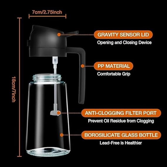 Oil Spray Bottle for Cooking
