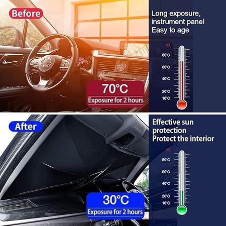 Car Sunshade Windshield Umbrella.