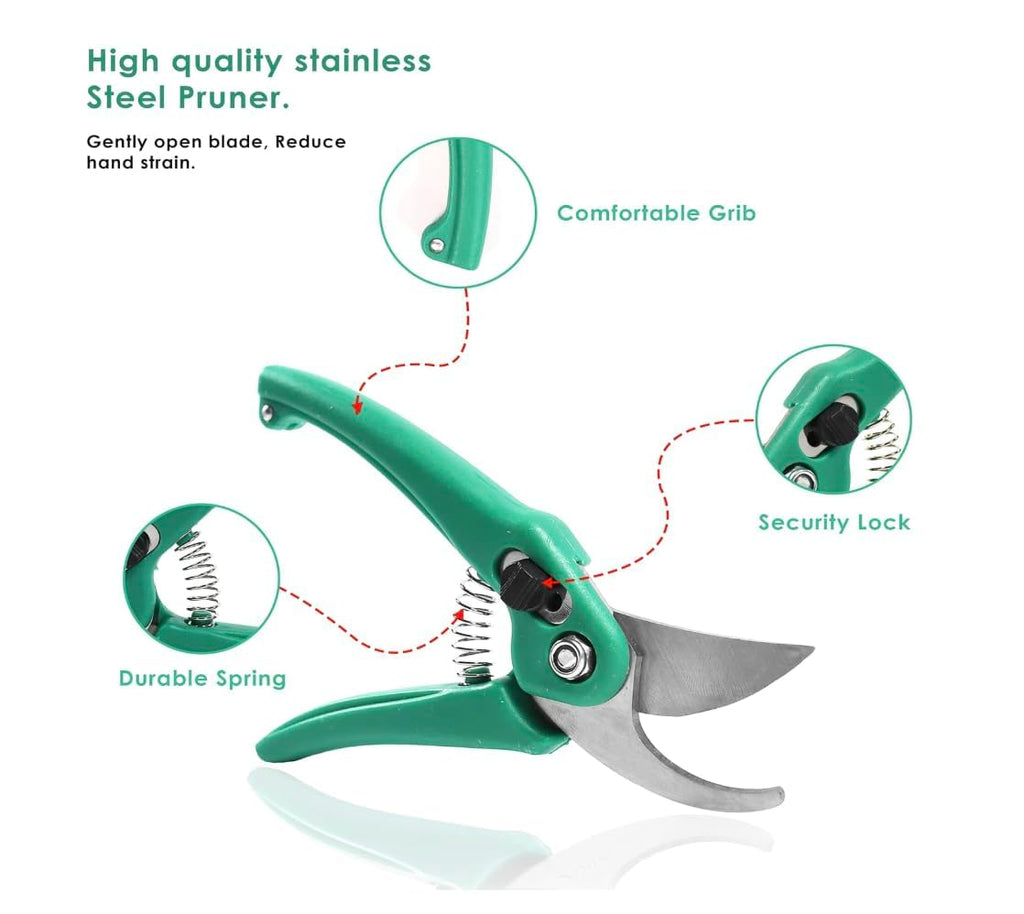 Heavy-Duty Pruning Shear Cutter.
