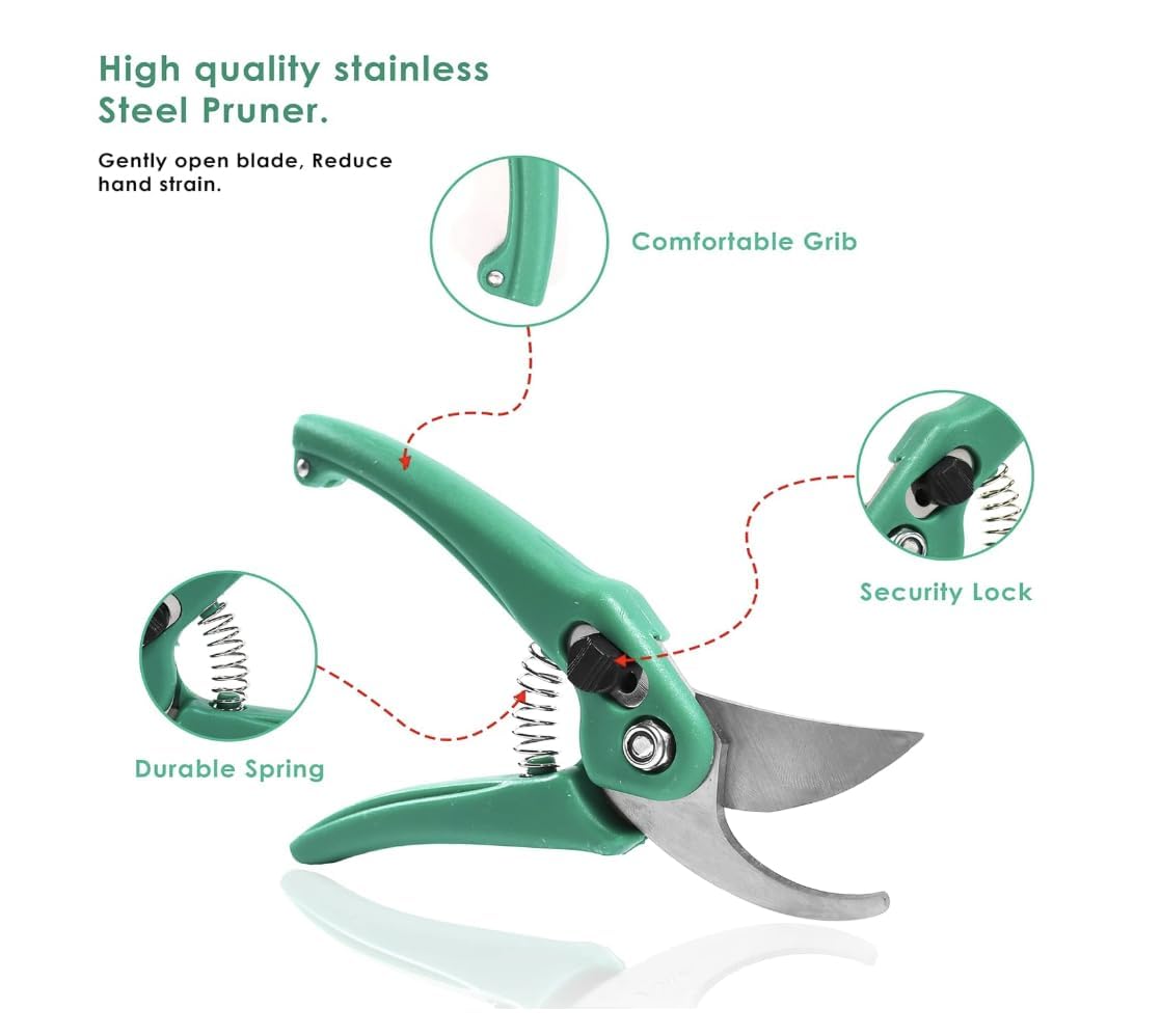 Heavy-Duty Pruning Shear Cutter.