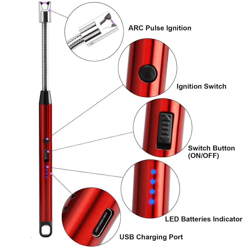 Electric Gas Lighter for Home Use.