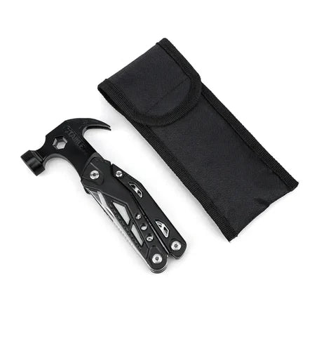 12 in 1 Multi Tool Hammer Multitool Camping Accessories for Hunting Hiking Outdoor Fishing – Pocket Camping Gear Survival Gear and Equipment Military Gear Survival Tools Gadgets Gifts for Men