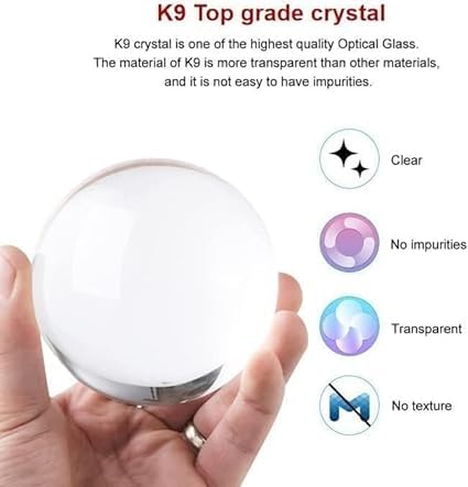 3D Crystal Ball Solar System LED Light, DIY Planetarium | Glass Ball Night LED Lamp with Woodern Base, Christmas, New Year, Birthday, Decorations Gifts for Men, Women Kids Boys Girls Teens (Galaxy)