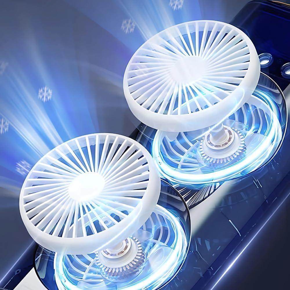 Double Ended Mist Spray Fan