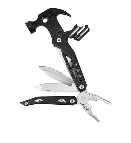 12 in 1 Multi Tool Hammer Multitool Camping Accessories for Hunting Hiking Outdoor Fishing – Pocket Camping Gear Survival Gear and Equipment Military Gear Survival Tools Gadgets Gifts for Men