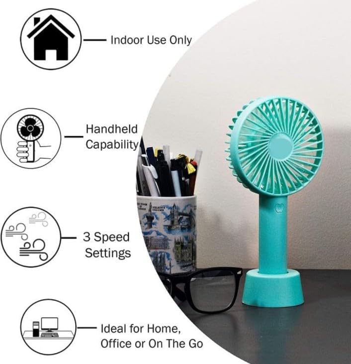 Portable Compact USB Mini Hand Fan.