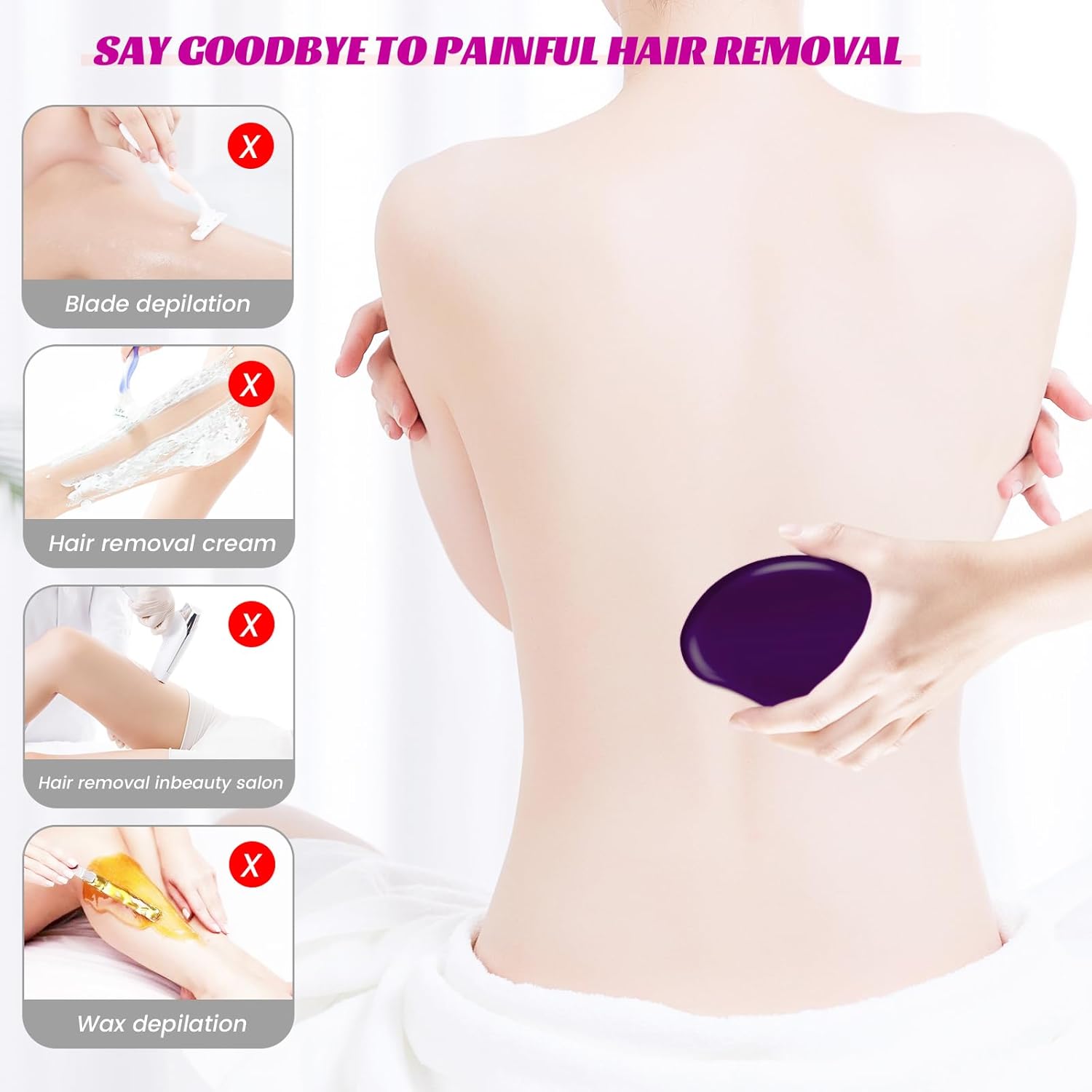 Crystal Hair Eraser for Women and Men