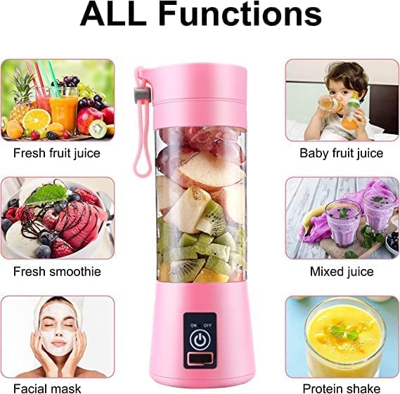 Mini Blender Fruit Mixer Machine Portable Electric Juicer grinder